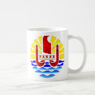 Flagge Frankreichs Kaffeetasse