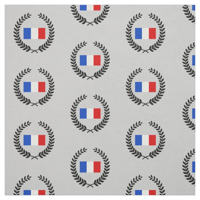 Flagge Frankreichs Stoff (Muster)