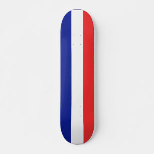 Flagge Frankreichs Tricolore Skateboard
