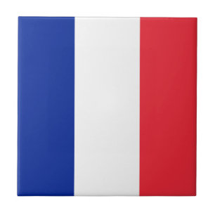 Flagge Frankreichs, Trikolore Nationalflagge Fliese