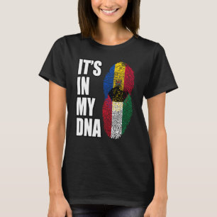 Flagge für das bulgarische und moldawische DNA-Erb T-Shirt