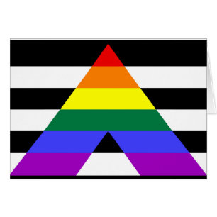 Flagge für gerade Allegie