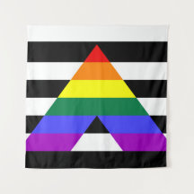 Flagge für gerade Allegie