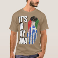 Flagge für kuwaitische und griechische DNA-Mischun