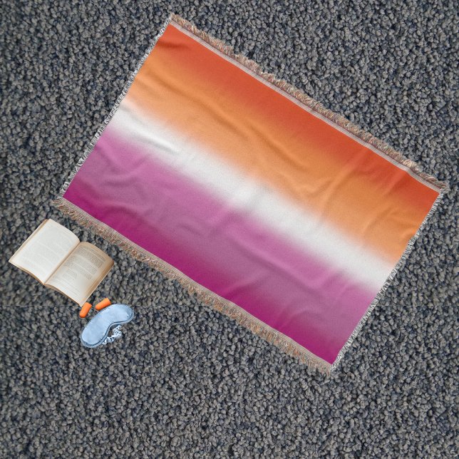 Flagge für Lesben - lesbische Flagge Decke (Von Creator hochgeladen)