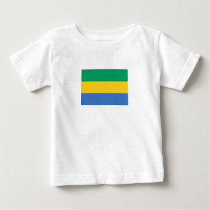 Flagge Gabuns Baby T-shirt