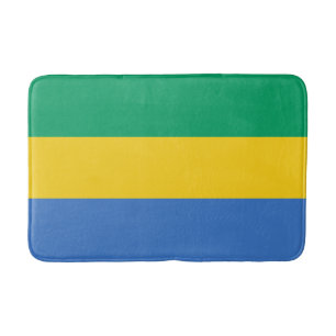 Flagge Gabuns Badematte
