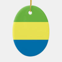 Flagge Gabuns