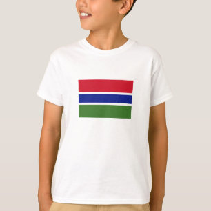 Flagge Gambias T-Shirt