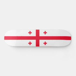 Flagge Georgias Skateboard