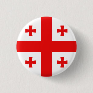Flagge Georgiens Button