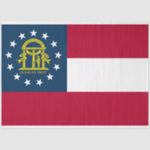 Flagge Georgiens (US-Staat)