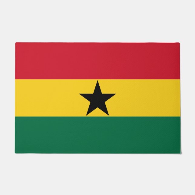 Flagge Ghanas Fußmatte (Vorderseite)