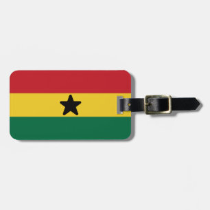 Flagge Ghanas Gepäckanhänger