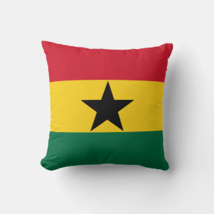 Flagge Ghanas Kissen