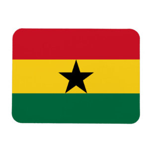 Flagge Ghanas Magnet