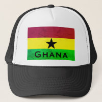 Flagge Ghanas (Westafrika)