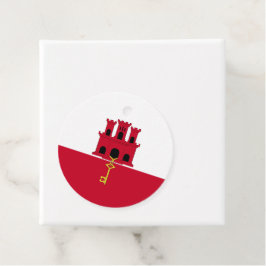 Flagge Gibraltars Geschenkanhänger