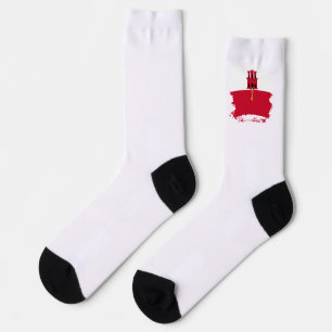 Flagge Gibraltars Socken