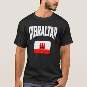 Flagge Gibraltars T-Shirt
