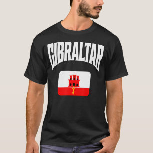 Flagge Gibraltars T-Shirt