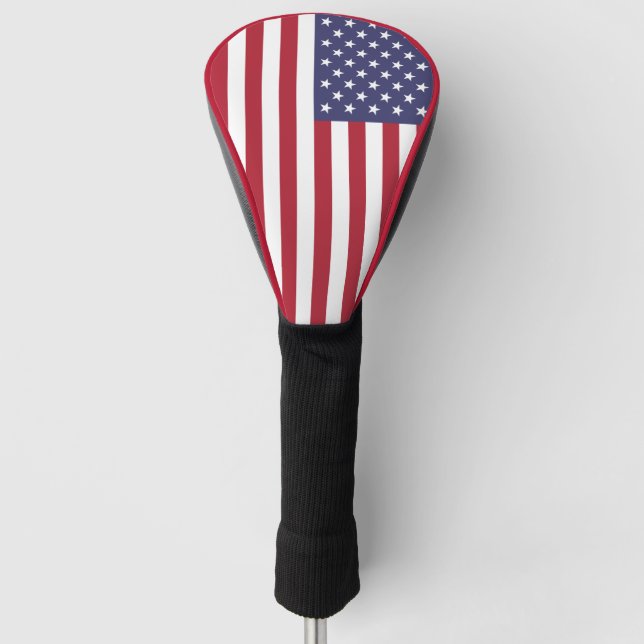 Flagge-Golf-Fahrer Headcover (Vorderseite)