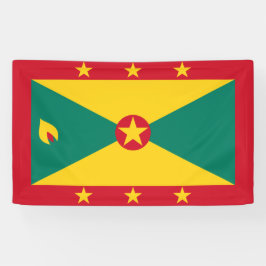 Flagge Grenadas Banner