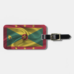 Flagge Grenadas Gepäckanhänger