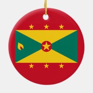Flagge Grenadas Keramik Ornament