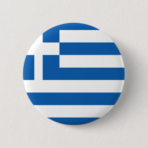 Flagge Griechenlands Button
