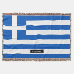 Flagge Griechenlands Decke