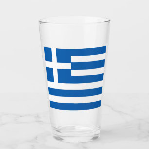 Flagge Griechenlands Griechische Flagge Glas