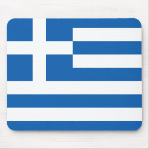 Flagge Griechenlands Mousepad