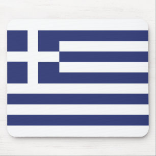 Flagge Griechenlands Mousepad