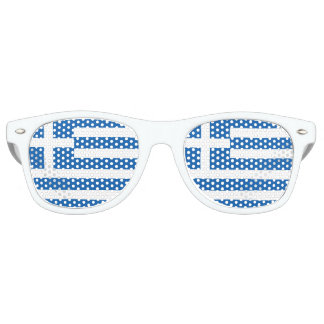 Flagge Griechenlands Partybrille