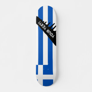 Flagge Griechenlands Skateboard