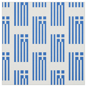 Flagge Griechenlands Stoff