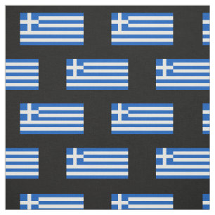 Flagge Griechenlands Stoff