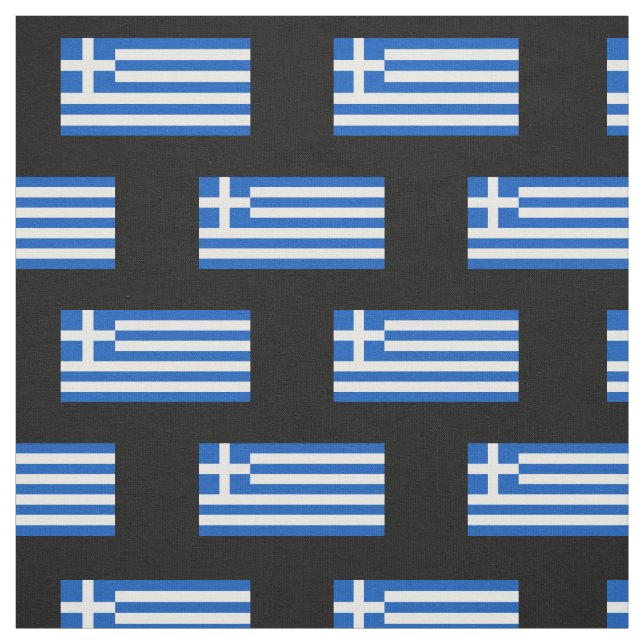 Flagge Griechenlands Stoff (Muster)