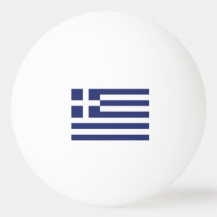 Flagge Griechenlands Tischtennisball
