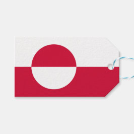 Flagge Grönlands Geschenkanhänger