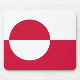 Flagge Grönlands Mousepad