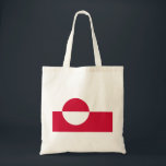 Flagge Grönlands Tragetasche<br><div class="desc">grüne Flagge,  Insel des Menschen,  Grünland,  Königreich Dänemark,  Nuuk,  England,  London,  keltisch,  Flagge,  Wikking,  Nordamerika,  Reise,  Abenteuer,  Kultur,  Katze,  Tier,  Kanadische Arktis,  Vintag,  erkunden,  wandern,  Mutter Erde,  Umweltschützer,  Erhaltung,  wild lebende Tiere, </div>