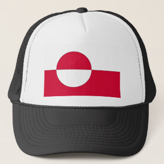 Flagge Grönlands Truckerkappe
