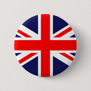 Flagge Großbritanniens Button