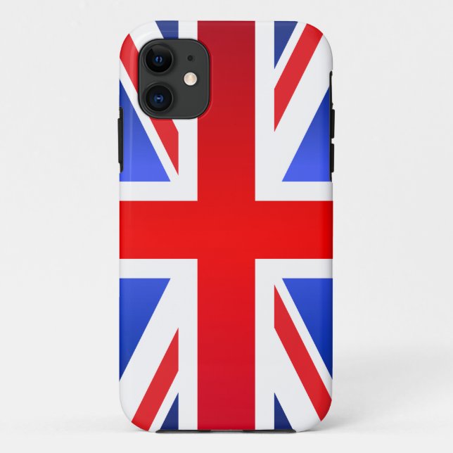Flagge Großbritanniens Case-Mate iPhone Hülle (Rückseite)