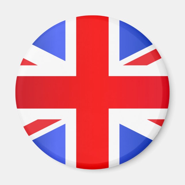 Flagge Großbritanniens Magnet (Vorne)