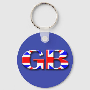 Flagge Großbritanniens Schlüsselanhänger