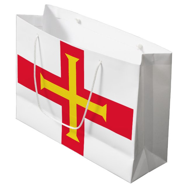 Flagge Große Geschenktüte (Vorderseite Schrägansicht)
