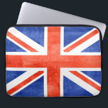 Flagge Grunge Vereinigtes Königreich Laptopschutzhülle<br><div class="desc">Grunge Flagge des Vereinigten Königreichs. Design ist auf anderen Produkten erhältlich.</div>